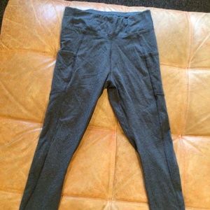 Pact organic grey cotton leggings